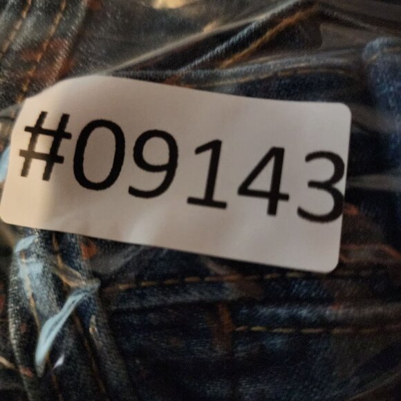 Old Navy Jeans Mens 40x30 Medium Wash Cotton High Rise Straight - Picture 10 of 10